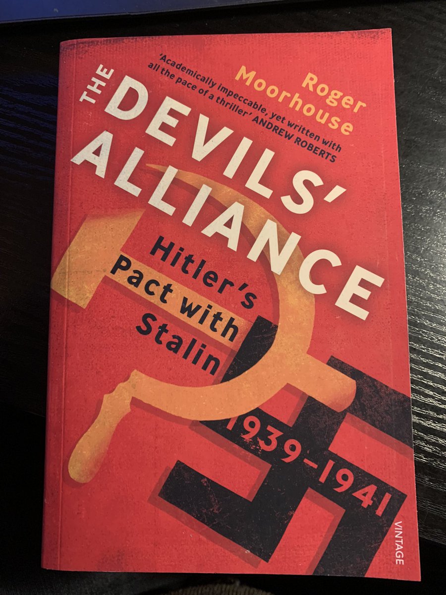 Roger_Moorhouse's tweet photo. For more on this curious episode - a very public representation the #NaziSoviet Pact and of the new strategic alignments between the Germans and the Soviets - see my book “The Devils’ Alliance” https://t.co/qjypHzhEQm