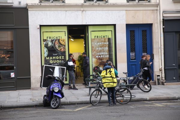 France3Paris's tweet photo. Plateforme de livraison rapide Frichti : grève des coursiers livreurs en Île-de-France
https://t.co/mprA82oG46
#greve #social https://t.co/fipigxExOB