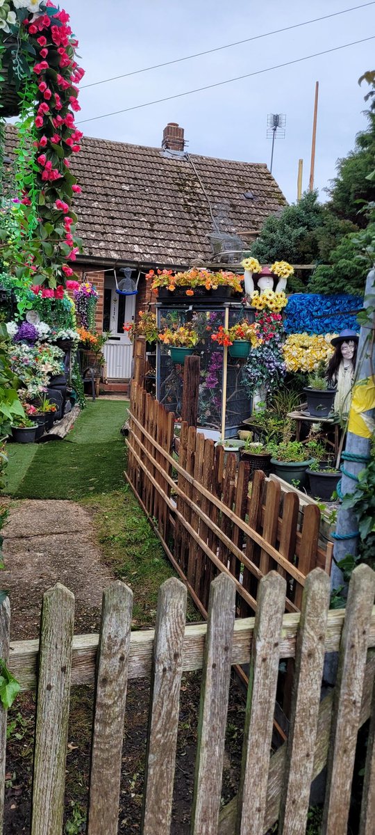 Who knows anything about this garden in Ludham.  I loved it but seems a bit wierd