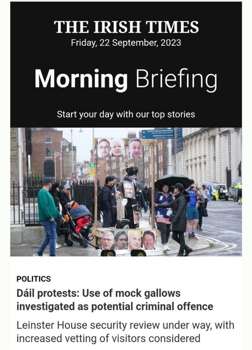 🤔 Just maybe they should be asking why are the people they “represent” so angry? Just a thought 💭 

#Ireland #FreeSpeech #BinTheBill #CostOfLivingCrisis #ImmigrationCrisis #HomelessCrisis #HousingCrisis #LibraryCrisis #EducationCrisis #PovertyCrisis #FarmersCrisis  #FoodCrisis