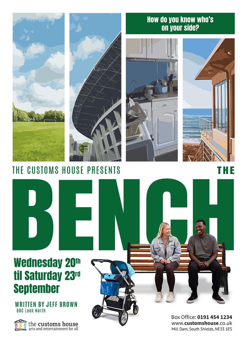 So I went to see this last night at <a href="/thecustomshouse/">The Customs House</a> &amp; been thinking about it ever since- sign of a good play! Great cast/ production/ unexpected story from the pen of TV's <a href="/JeffAB61/">Jeff Brown</a> . Filled with admiration for turning an idea into a good script! Great cameo from <a href="/Tweed_Barnesy/">Nick Barnes</a>!