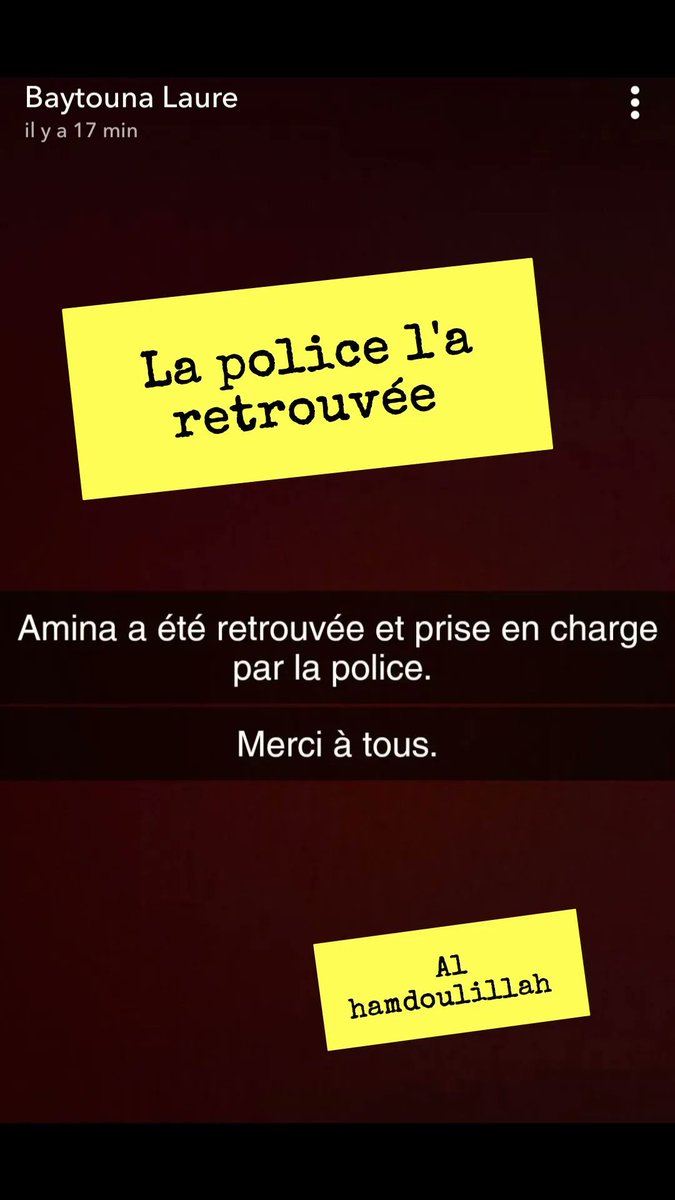 __virginie___'s tweet photo. Elle a été retrouvée https://t.co/yVFkhGOccD