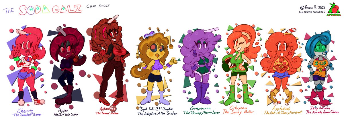 lamisscherrie's tweet image. Updated the pinned post this time with the whole Sodagalz cast. Also, my M-st-d-n account was added to my other social media.