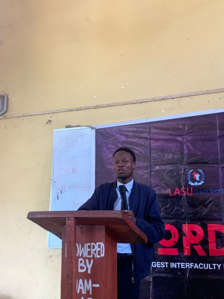 ACJ_LASU's tweet photo. Faculty of Law Triumphs in Word War Quarterfinals Competition"

In a fiercely contested quarterfinals stage of the Word War Interfaculty Debate Competition, which took place on Wednesday, September 21st, the Faculty of Law emerged as the frontrunner. https://t.co/KfY0wkWOG8
