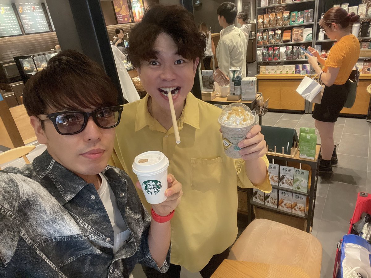 鶴さぁん‼️
とあるお仕事終わり☕️☕️☕️