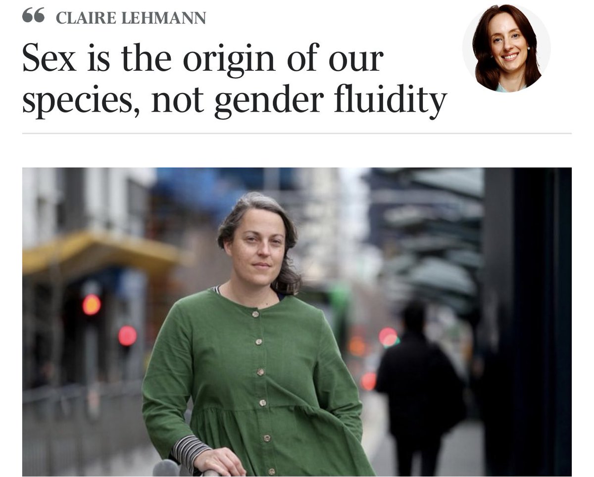 salltweets's tweet photo. “Just because these notions [of gender fluidity] are fashionable does not make them true. And even if we accept that gender is fluid, that does not mean sex is. A person cannot produce sperm one day and then eggs the next.”

👏👏👏

https://t.co/5QywIMjMcm https://t.co/mM0D7MxXW5