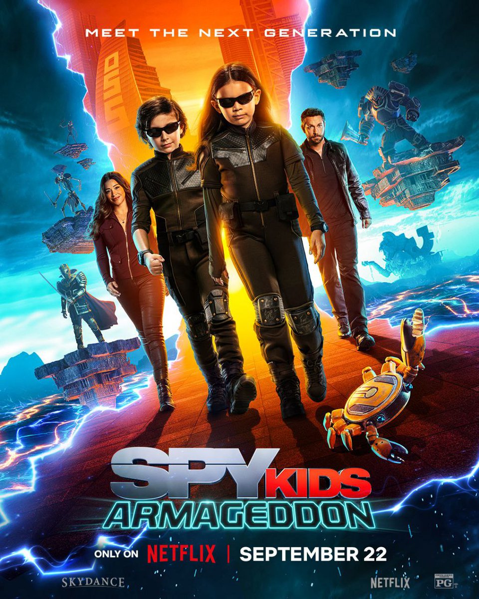 HollywoodXTamil's tweet image. #SpyKids Armageddon (2023)

Netflix Original Sci-fi Comedy Adventure Film 

Now Streaming In #Tamil #Telugu #Hindi #English Audio&apos;s On @NetflixIndia @Netflix_INSouth 🔥