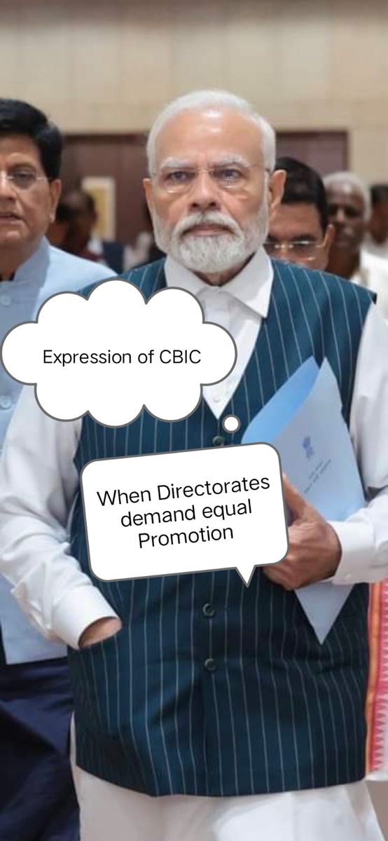 gallery_98214's tweet photo. Organization as per dictionary is a group of people who work together in an organized way for shared purpose
As per CBIC, it's a particular group of people who make other group of people (especially feeder cadre) work for their purpose @cbic_india @PMOIndia @nsitharaman https://t.co/97L161E4vj