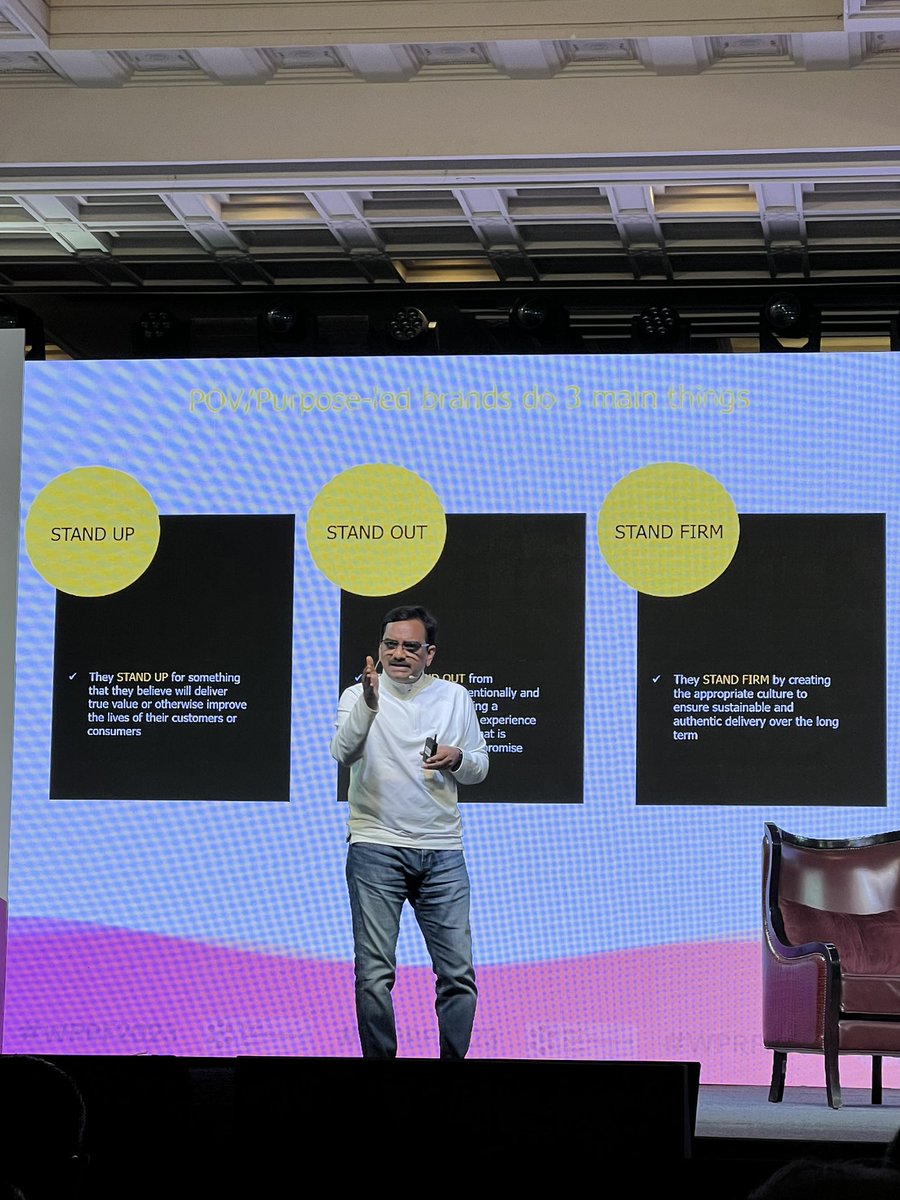 Prhubimc's tweet photo. Purpose led brands do 3 main things says @subramanyeswar of @MullenLoweGroup at #wprf2023
@PRAXISInd @PRomiseFdn @RepTodayMag @wprf2023
#WPRF2023 #PRAXISConference #PRForum #PRHUBdiaries #PRHUBatPRAXIS #PRAXIS10 #PRHUB #PRHUBite https://t.co/2rTmk2exyu