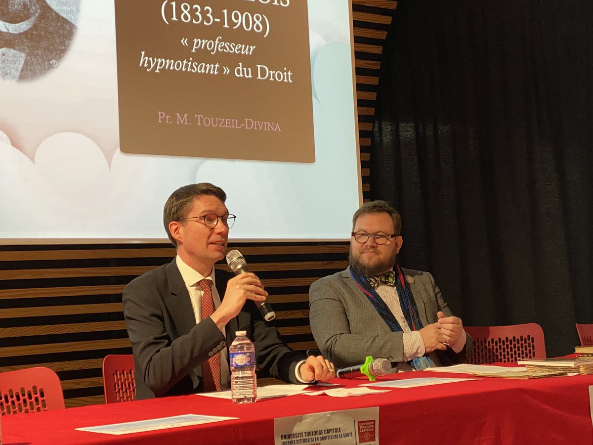 Le Professeur Julien Lapointe, directeur de l’IFG, Hypnose et Ecole de Nancy. 😎