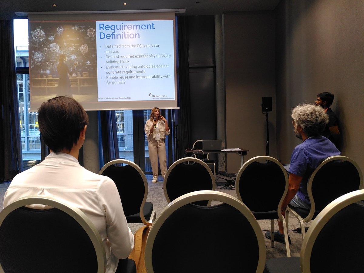 Mahsa Vafaie (@mahsavafai) on Twitter photo Last day <a href="/SemanticsConf/">SEMANTiCS Conference</a> ; After a very engaging presentation by <a href="/sashavses/">Sasha Bruns</a> in day 1, we are now looking forward to the keynote and the presentations on day 2. Last day <a href="/SemanticsConf/">SEMANTiCS Conference</a> ; After a very engaging presentation by <a href="/sashavses/">Sasha Bruns</a> in day 1, we are now looking forward to the keynote and the presentations on day 2.