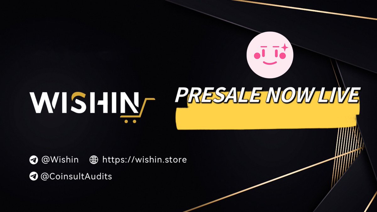 WishIn_Store's tweet photo. 🪩Wishin presale is now live.

⚡️Make sure you use the right link!!!!

⚠️Be careful of scammers!

💗 https://t.co/3gcdCnf4g3

@pinkecosystem #BSC #AppleEvent2023 https://t.co/fhMXLz1Wuc