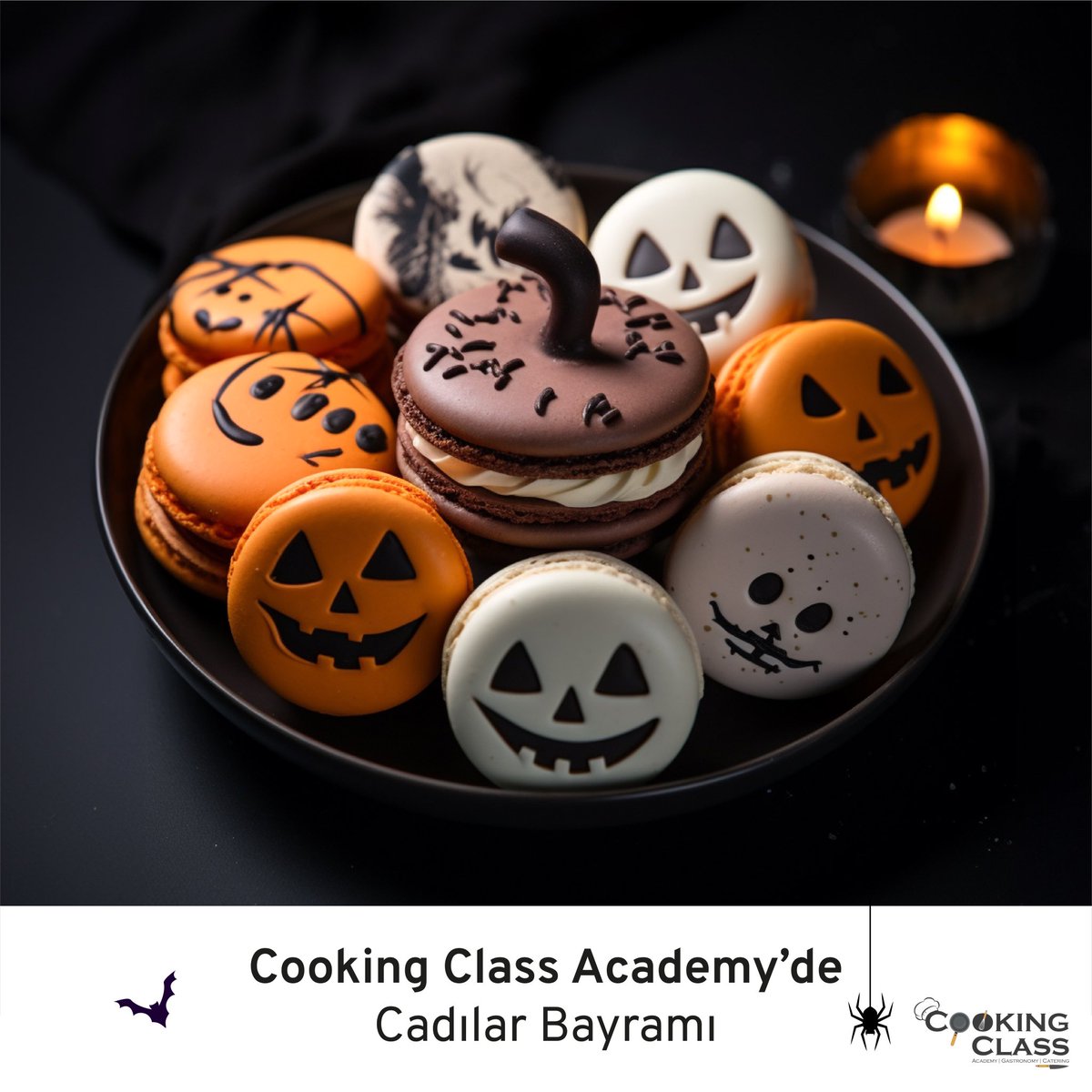 29 Ekim’de Cadılar Bayramı için eğlenceli ve ürkütücü macaronlar yapmaya hazır mısınız?

🎃👻💀🎃