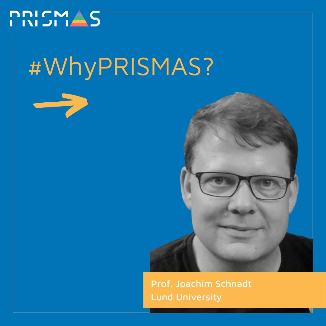 PRISMASPhD's tweet photo. #MeetPRISMASPI
Today we´re introducing Joachim Schnadt, Professor at Lund University. His project is focusing on elucidation of the surface physics and chemistry of atomic layer deposition. See how the PRISMAS environment is essential for the success of the project.
#JoinPRISMAS https://t.co/ogdaOJObI3