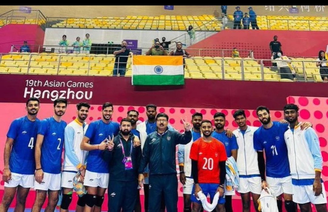 India win second set scoring 25-22 against Chinese Taipei

#AsianGames2023 #AsianGames #AsianGames23 #AsianGames2022 #19thAsianGames #Asiad #India #ChineseTaipei #volleyball