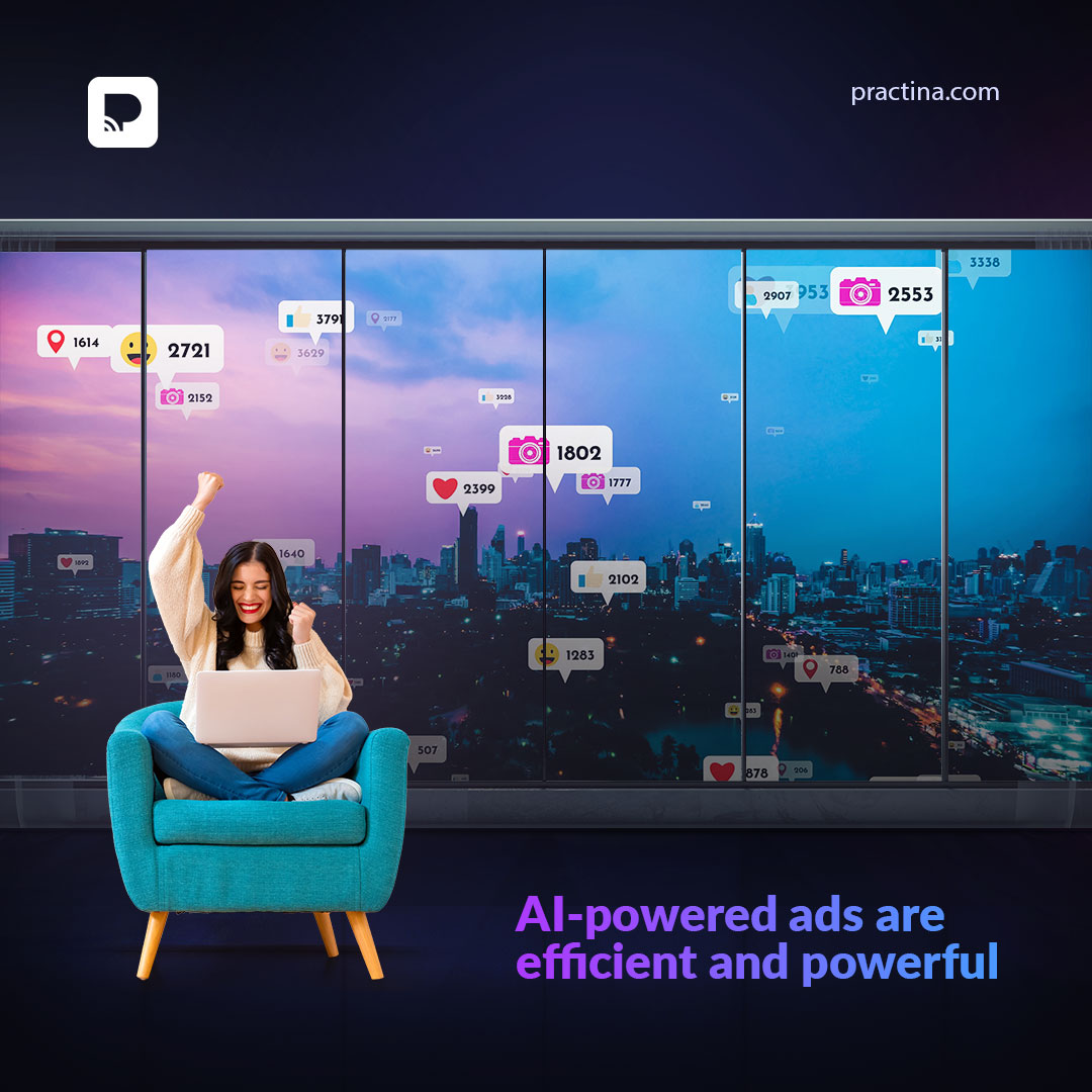 Practinaai's tweet image. AI tools like Practina automate the ad creation process and generate high-quality ad creatives/copies. Are you interested in learning more about Practina’s ad feature? Let us know in the comment section below.

#PractinaAI #AIAdvertising #AdAutomation #AdCreatives #PractinaAds