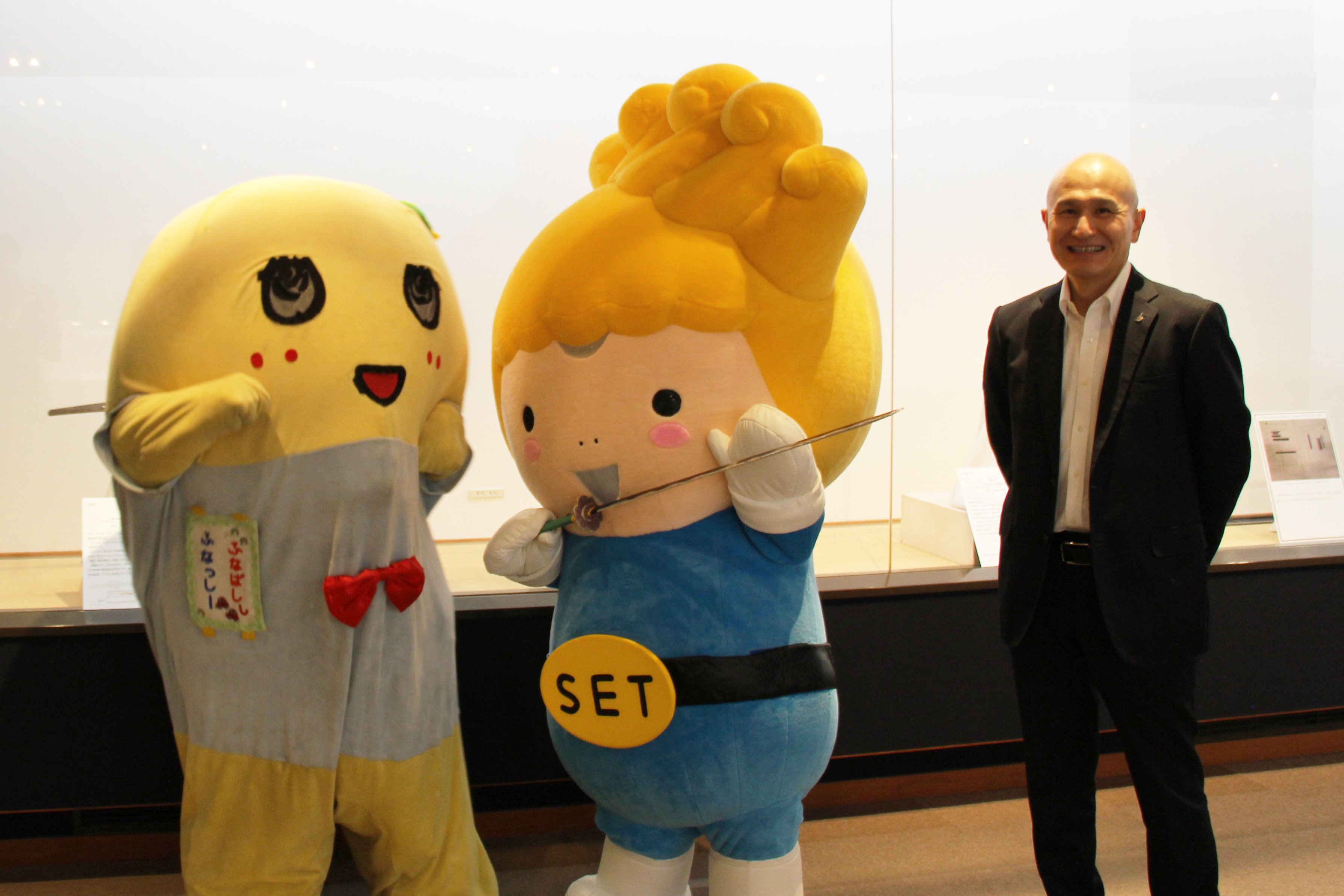 西のゆるキャラ 2台セット 瀬戸内市マスコットキャラクター「セットちゃん」 | ゆるキャラ