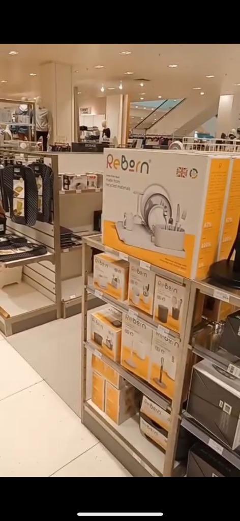 BrianCWalmsley's tweet photo. Delighted to announce that the @reborn_homes range is now available at @JohnLewisRetail All #madeinUK from #recycled materials and circular by design! 🏡🌍
Discover more at https://t.co/L5Bd87lFGt 💚 https://t.co/fRPTHRr6wr