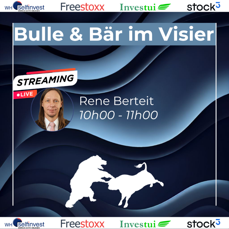 FreestoxxDE's tweet photo. 💥 Live von der #WorldofTrading: Bulle &amp; Bär im Visier.  

Gleich um 10 Uhr geht´s weiter mit Rene Berteit von @stock3com zum Thema aktives Indextrading.

Jetzt per Livestream dabei sein ⬇️

#Trading #DAX #Boerse #wot2023