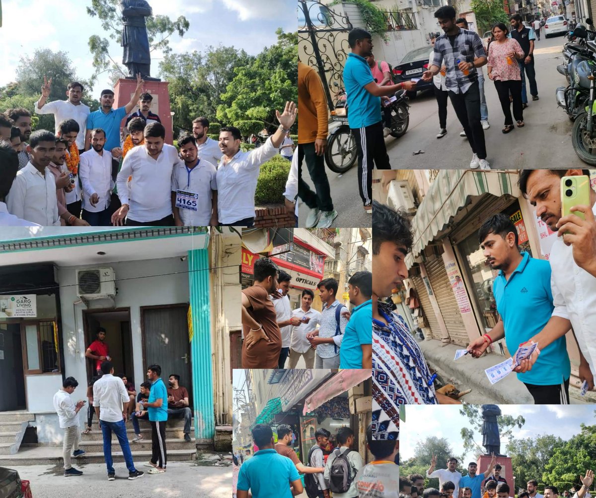 Rohitkumawatns1's tweet photo. #DUSU चुनाव में Vote4NSUI
कुछ ही समय शेष है सभी साथी दिल्ली विश्वविद्यालय मे #dusu4165 को वोट करें।
दिल्ली विश्वविद्यालय के सभी छात्रों से अपील है आज DUSU चुनाव में @nsui के पैनल 4-1-6-5 को वोट देकर भारी मतों से विजयी बनाएं।
आपका DU, आपका छात्रसंघ!
#Vote4nsui #DUSU4165 https://t.co/OdTxKMNCIQ