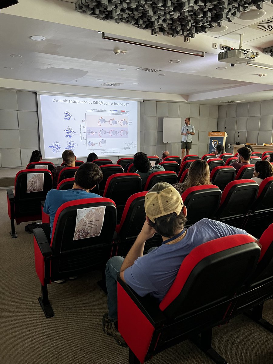beyzakaynarca_'s tweet photo. @LindorffLarsen was on stage for his informative lecture on integrating experiments with MD simulations! 🧪💻 Exciting insights into bridging theory and practice. Thank you, Kresten! ✨
#EMBOIntegModelling23 https://t.co/gH1ZaiRQ8R
