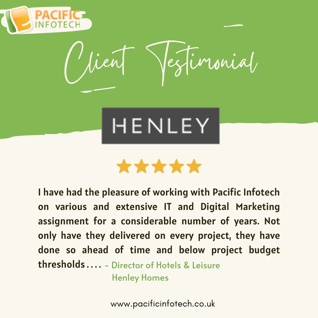 pacificinfotech's tweet photo. Client Testimonial!
Click on the link to continue reading.
https://t.co/xmrmk8ebPl

#ClientTestimonials #Reviews #ITSupportTestimonials https://t.co/pRh4fblsSs