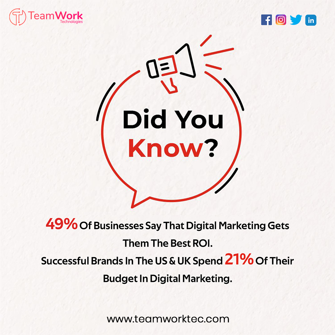 teamworktec's tweet image. Were you aware of this?
#Teamworktec #onlinemarketing #socialmediamanagement #searchenginemarketing #seomarketing #GoogleAdsense #facebookadvertising #contentmarketingexpert #DigitalMarketingExpert