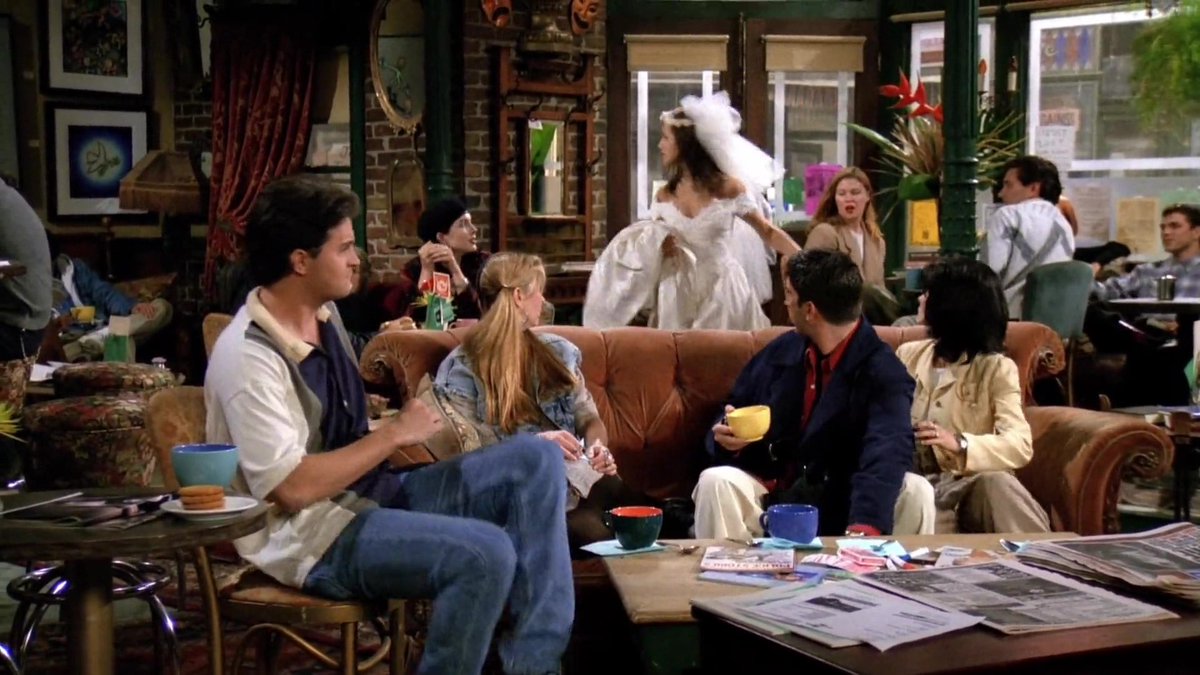 anistonily's tweet photo. the one where Friends aired 29 years ago https://t.co/TzMbORk1VI