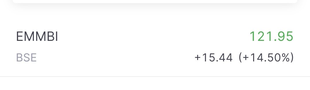 jitendrakirar21's tweet image. #EMMBI

93 to 122🔥🔥💯

Blast 🧨🧨

Till now 25% Returns are done..