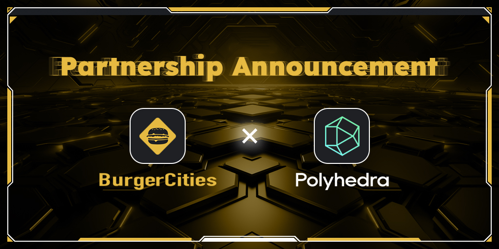 BurgerCitiesBar's tweet photo. ❗️❗️Partnership Announcement❗️❗️

We are thrilled to announce the partnership with @PolyhedraZK

Polyhedra Network is building the infrastructure for Web3 interoperability with efficient zero-knowledge-proof protocols.

Let’s build with #zkBridge and explore the boundless possibilities of #BurgerCities together.

#PolyhedraNetwork
#BurgerCities