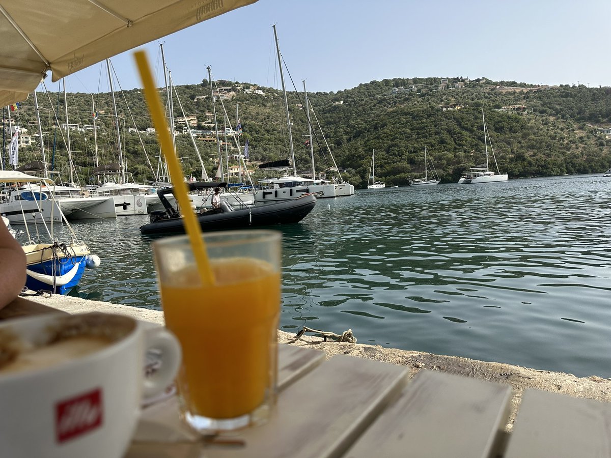 Breakfast with this view today is something I could live with everyday!
