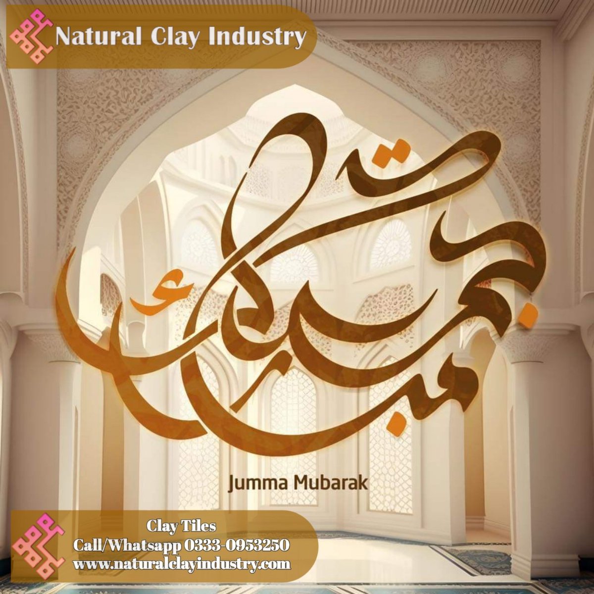 khapraildesign's tweet photo. جمعہ مبارک 💗
#JummaMubarak 
#Naturalclayindustry
#khaprail https://t.co/lUlUDohQIL