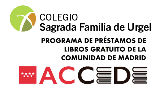 PROGRAMA ACCEDE. Recogida de libros Primaria y ESO. Toda la información en nuestra web: safaurgelmadrid.com