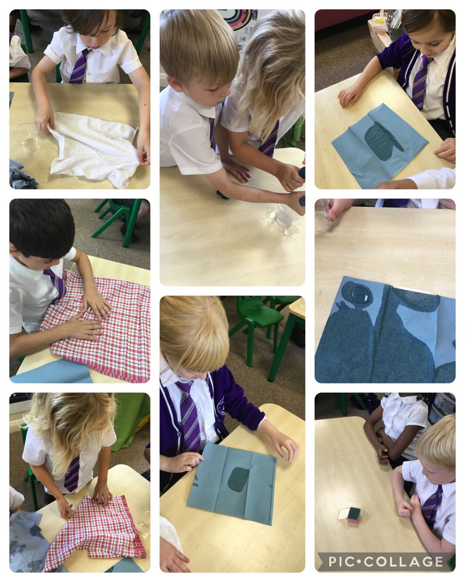 TheTrinityL5's tweet photo. Y2S: The children have been investigating and recording which material is best at absorbing water. #trinityscience 🔬 @StJosephCMAT https://t.co/JQ1hcISNZo
