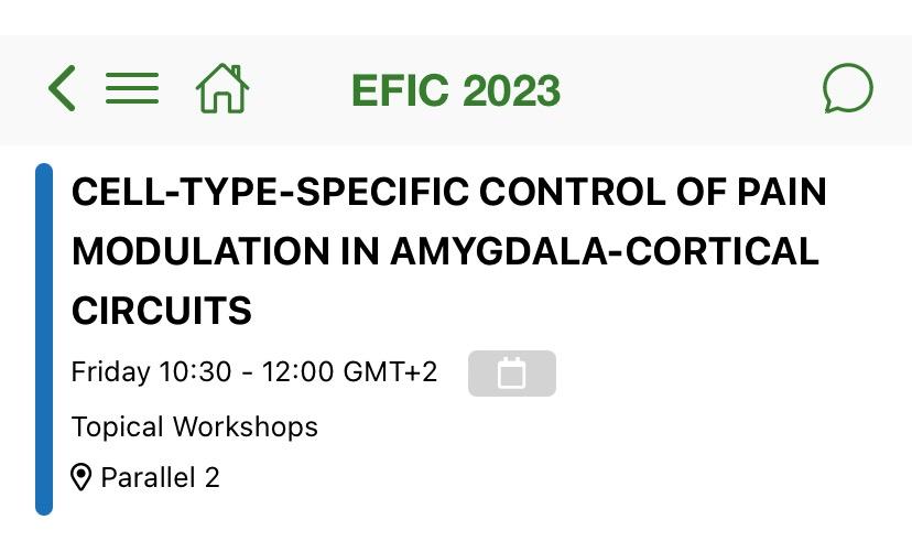 Yarimar Carrasquillo (@yarcarlab) on Twitter photo Still at #EFIC2023? Join <a href="/FlyBottleEscape/">⚡️GREG_CORDER⚡️</a> <a href="/MoeNeuro/">Neuro_y_Moe</a> <a href="/AnnatheNeurosci/">Anna Taylor</a> and myself on our amygdala-cortex workshop today at 10:30am. Still at #EFIC2023? Join <a href="/FlyBottleEscape/">⚡️GREG_CORDER⚡️</a> <a href="/MoeNeuro/">Neuro_y_Moe</a> <a href="/AnnatheNeurosci/">Anna Taylor</a> and myself on our amygdala-cortex workshop today at 10:30am.