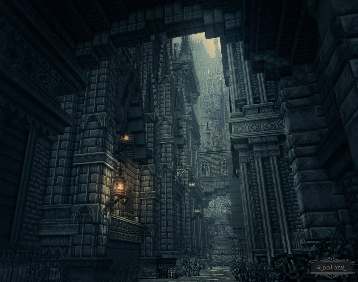 _potomy_'s tweet photo. Bloodborne bridges https://t.co/FUO0qJ7fnG