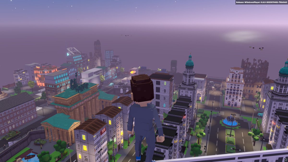 Good morning from the top of Berlin at <a href="/TheSandboxGame/">The Sandbox</a>