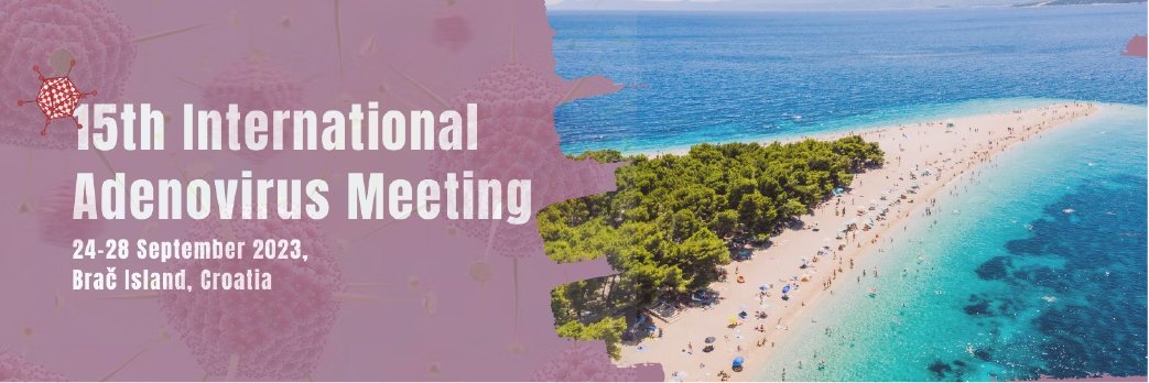 We're thrilled to be a part of the 15th International Adenovirus Meeting!

Don't miss Fabio Rosa's insightful presentation on September 26th from 17:15 to 19:00 during the Translation and Gene Therapy session.

#Immunotherapy #Adenovirus