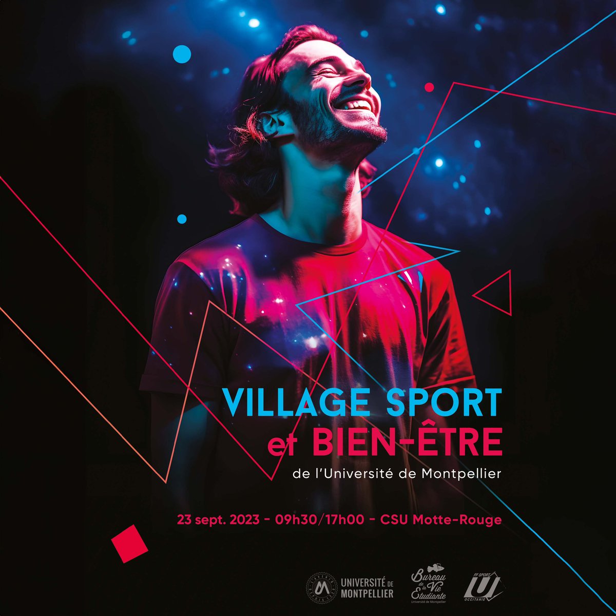 #ÉvènementÉtudiant Pour promouvoir le sport, la santé et le bien-être chez les étudiantes et les étudiants de <a href="/umontpellier/">Université de Montpellier</a>, le BVE organise le « Village Sport et Bien-être », c’est ce samedi 23 septembre à partir de 9h30 au CSU Motte Rouge !
▶️ umontpellier.fr/agenda/village…