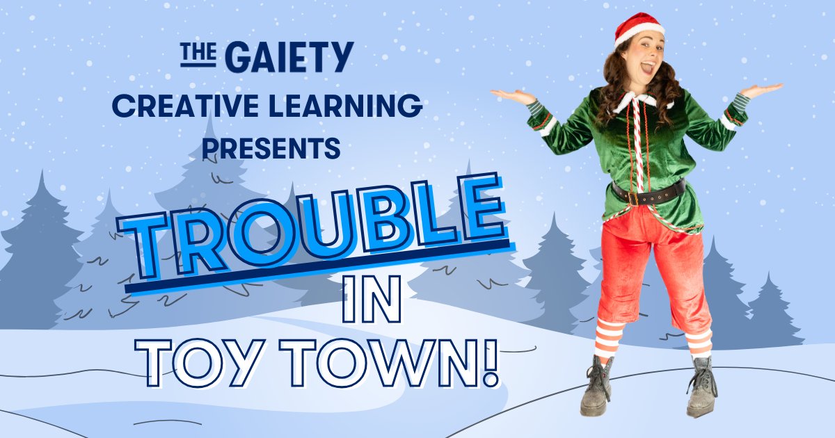GaietyCL's tweet photo. ⭐ Elffy and her Elf friends are in a bit of trouble ⭐

🧝 Trouble in Toy Town 🛷
📆 Sat 9 - Sun 17 Dec 2023 - The Cutty Sark Centre
🎫 Book Now: https://t.co/7OQhxcGbU0

#christmasshow #interactive #elf #creativelearning #interactiveperformance #whatsonayrshire #ayrgaiety https://t.co/j4VosFKx4R