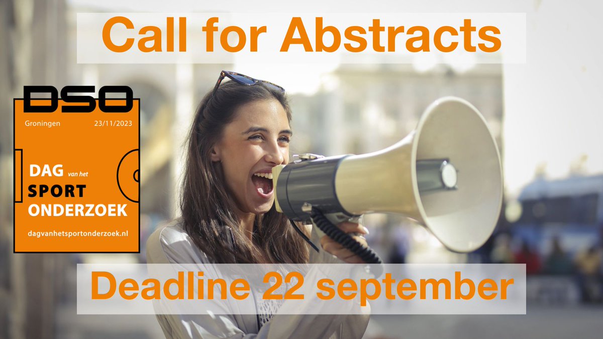 Dag van het Sportonderzoek tweet media