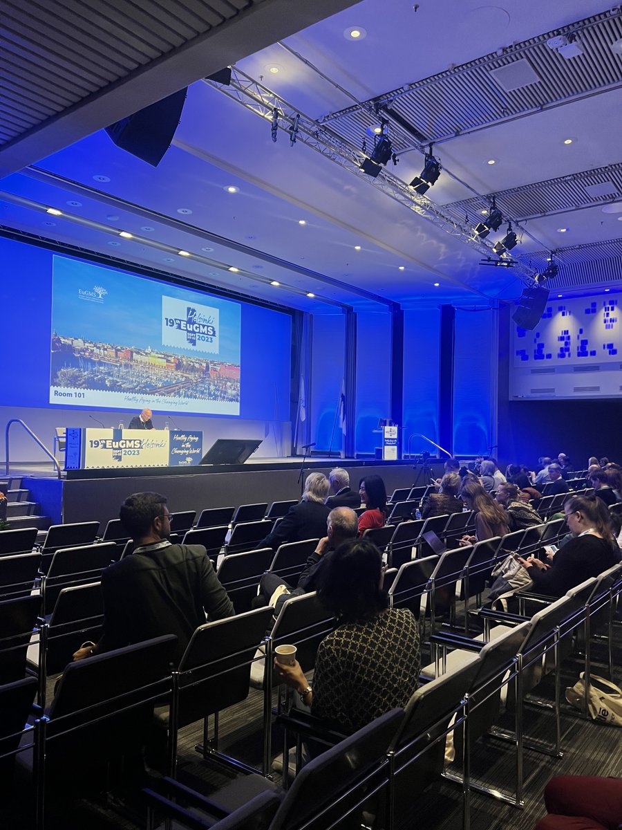 MNInutrition's tweet image. &apos;Healthy ageing in a changing world&apos;: important chats on patient public involvement in #geriatric research, the importance of continuous nutritional training for careers &amp;amp; the upcoming @ESPENorg guidelines on nutrition in dementia at the #eugmshelsinki2023.
👏@EuGMSSociety