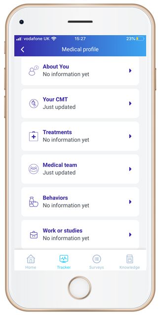 #charcotmarietooth can impact all aspects of life, including your work or studies, from needing to work part-time or remotely due to accessibility issues on-site. Complete the "Work or Studies" section of the medical profile regularly to record any change in your circumstances.