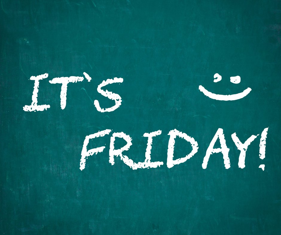 It's Friday! A great reason to smile! #happyfriday #friday #enjoytheweekend