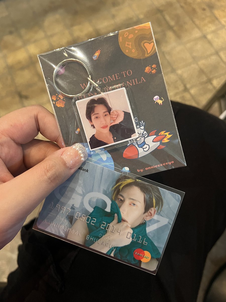 cheekybeom's tweet photo. TYSM @MILLIALLEY @annieeeeeyo 💚💚💚

#BamBamInMANILA https://t.co/ZCwwY7wcF0