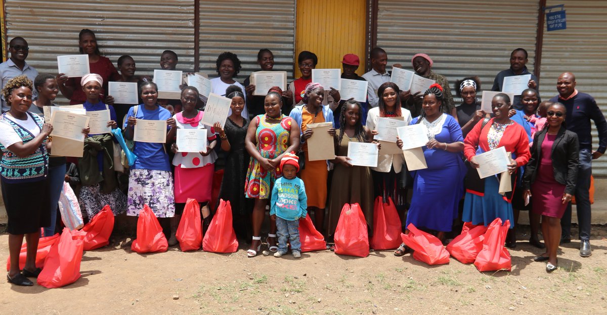 #FieldFriday, It’s snaps and claps as 34 members of our Live Learn &amp; Earn Program in Kenya’s Mukuru informal settlement graduate after a successful year of learning and engaging. This represents another 34 families empowered to take care of their children.