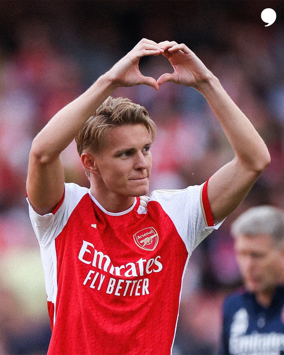 TPTFootball's tweet photo. Martin Ødegaard: "I needed to find a place where I could settle. I needed to find an actual home.   

I found it in North London." https://t.co/rjgEVJoBLB