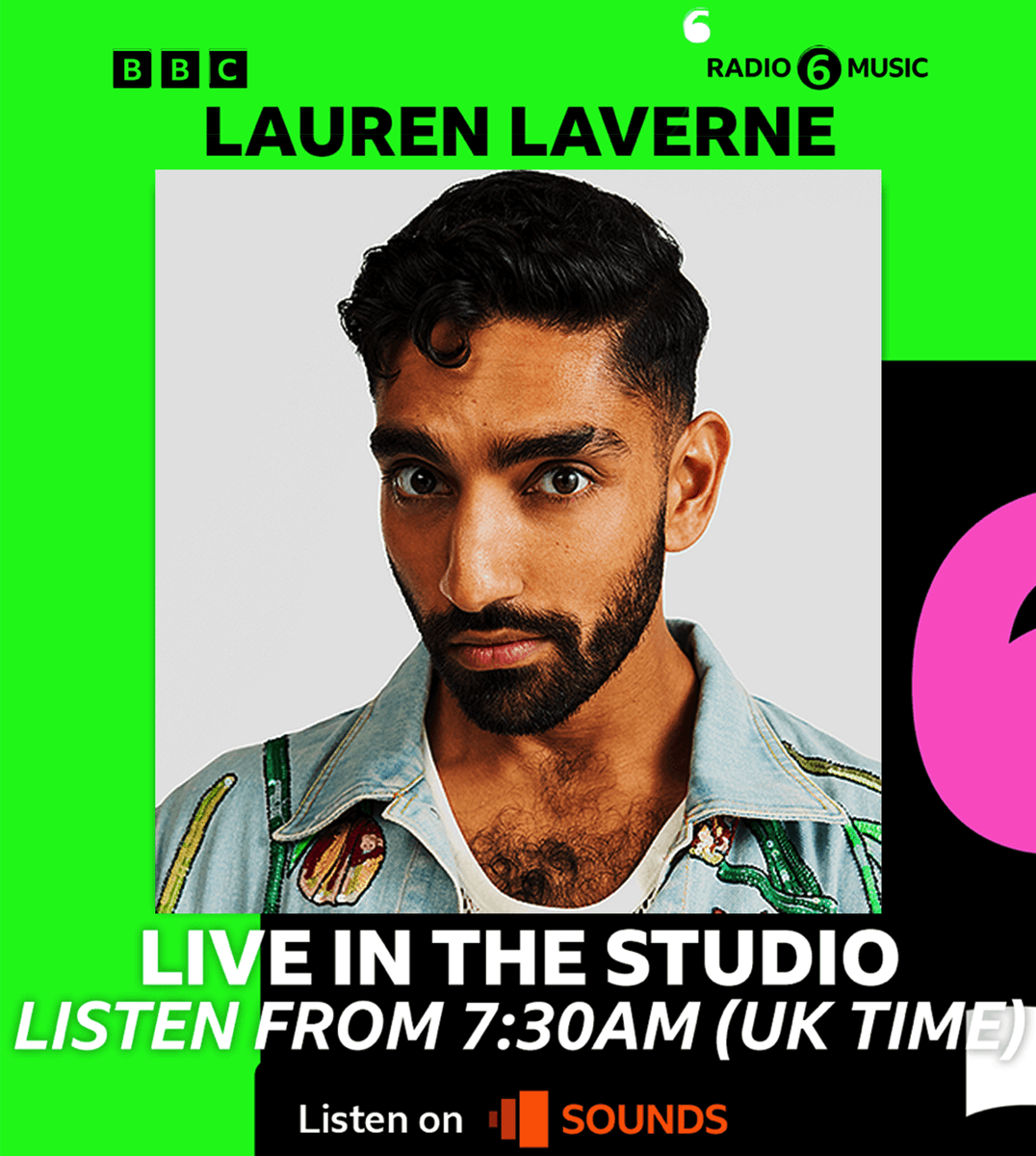 Morning <a href="/BBC6Music/">BBC Radio 6 Music</a> see u soon 🧃

<a href="/laurenlaverne/">Lauren Laverne</a> 
📷 Kate Bones