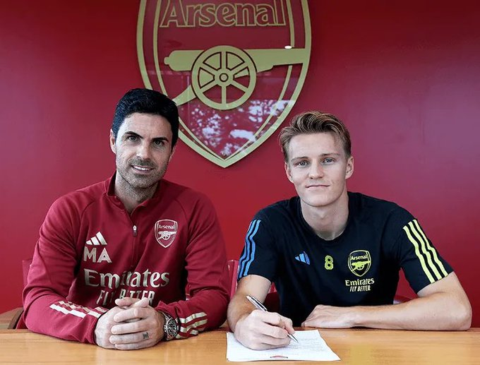 OFICIAL | Odegaard renova pelo Arsenal até 2028🔴