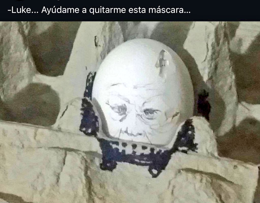 StarWarsEs's tweet photo. Un poco de Humor Oscuro... https://t.co/Mf63tXG5em